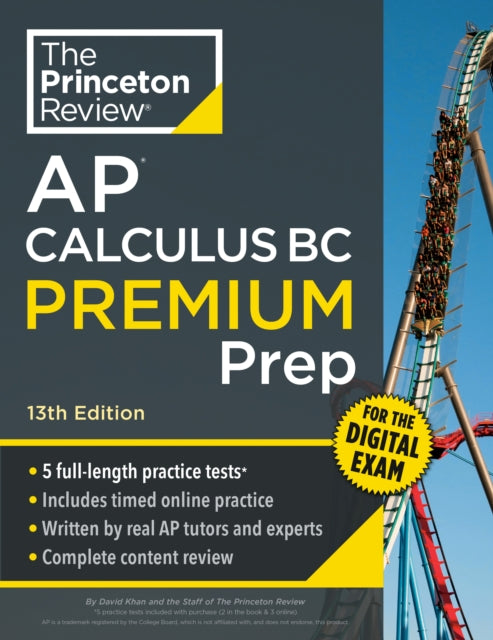 Princeton Review Ap Calculus Bc Premium By The Princeton Review