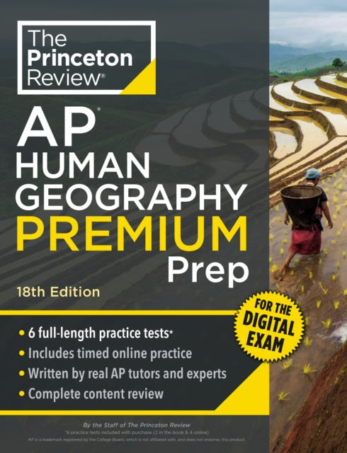 Princeton Review Ap Human Geography Prem By The Princeton Review