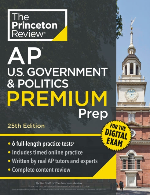 Princeton Review Ap Us Government Politi By The Princeton Review