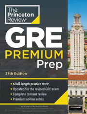 Princeton Review Gre Premium Prep 37th E