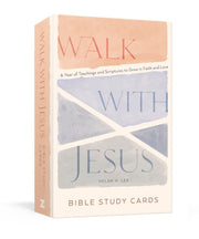 Walk With Jesus Bible Study Cards By Lee, Helen H.