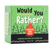 Would You Rather Campfire Card Game By Lindsey Daly