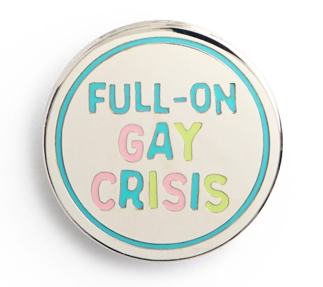 Heartstopper Full On Gay Crisis Pin