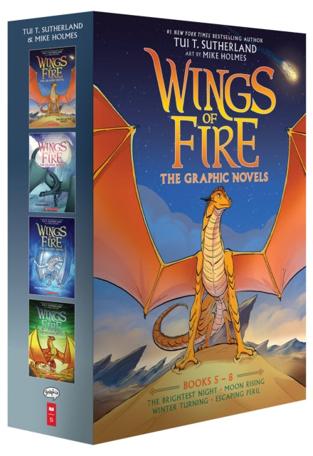 Wings Of Fire 58 A Graphic Novel Box Set By Sutherland, Tui