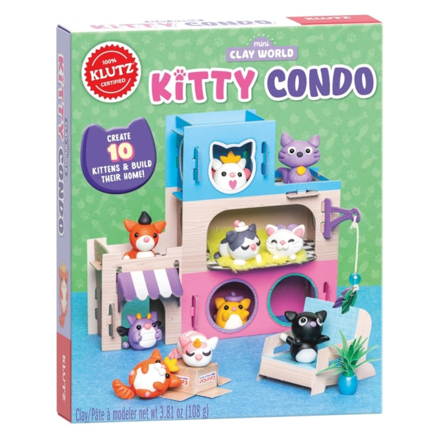 Mini Clay World Kitty Condo By Editors Of Klutz