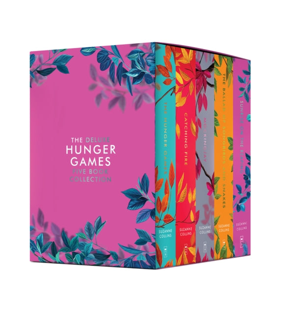 Hunger Games 5 Bk Dlx Box Set By Collins Suzanne