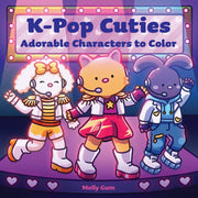 Kpop Cuties Coloring Book