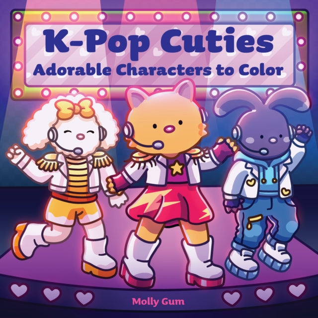 Kpop Cuties Coloring Book