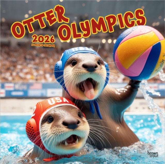 Otter Olympics 2026 Square Flap