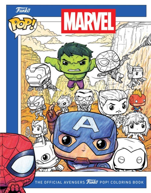 Official Avengers Funko Pop Colouring Bk By Baechle, Austin (il)