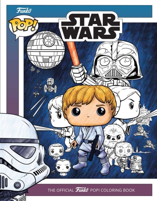 Star Wars/official Funko Pop Colouring By Baechle, Austin