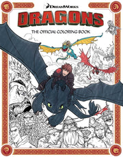 Dreamworks Dragons Official Coloring Bk By Insight Editions