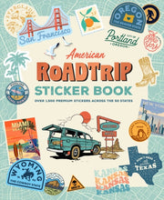 American Road Trip Sticker Book By Insight Editions