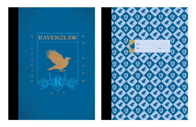 Harry Potter Ravenclaw Notebook Set By Insight Editions