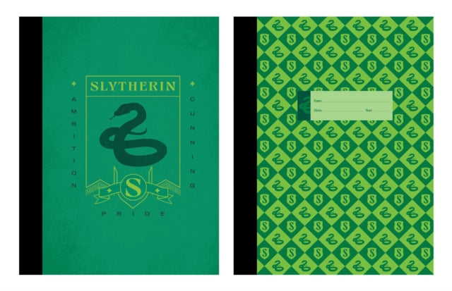 Harry Potter Slytherin Notebook Set By Insight Editions