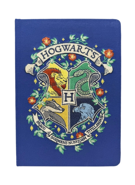 Harry Potter Hogwarts Crest Embroidered By Insight Editions