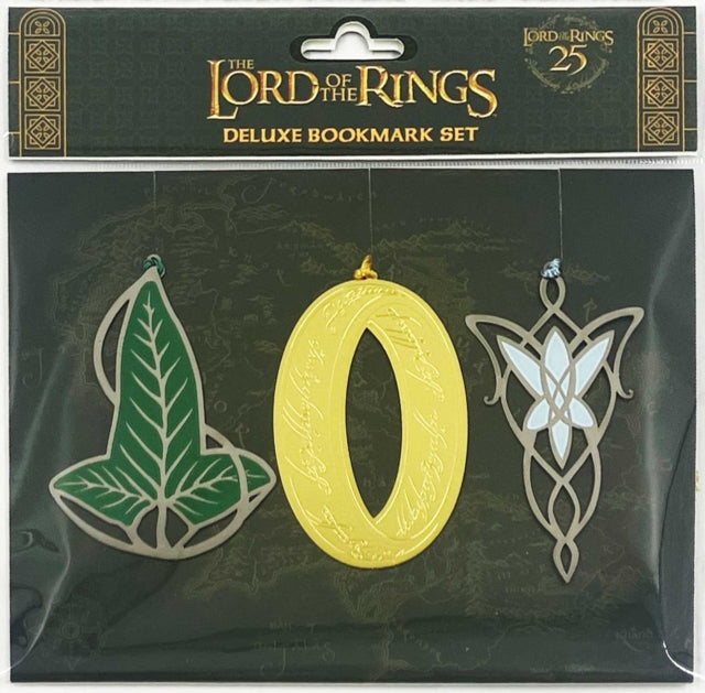 Lord Of The Rings Deluxe Bookmark Set Se By Insight Editions