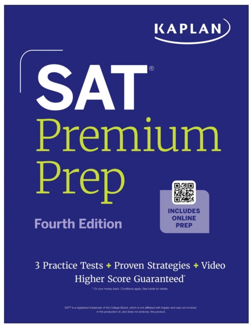 Sat Premium Prep By Kaplan Test Prep