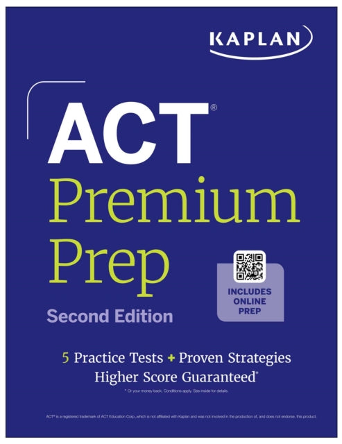 Act Premium Prep By Kaplan Test Prep