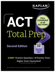 Act Total Prep By Kaplan Test Prep
