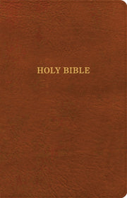 Kjv Thinline Bible Burnt Sienna Leathert