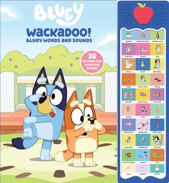 Wackadoo Bluey Words & Sounds Sound Book