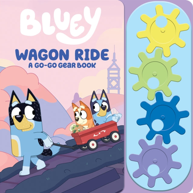 Bluey Wagon Ride A Go Go Gear Sound Book