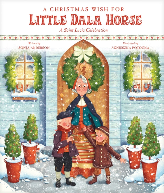 Christmas Wish For Little Dala Horse A