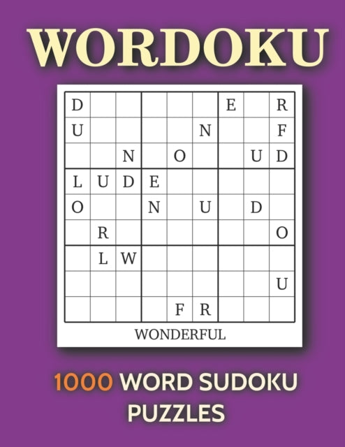 Wordoku - 1000 Word Sudoku Puzzles Volum By O'mara, Sean
