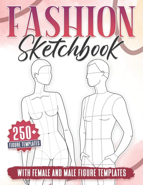 Fashion Sketchbook: 250+ Large Female An By Medina, Michael B.