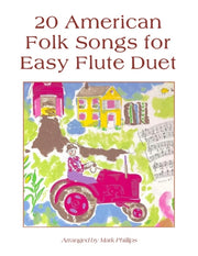 20 American Folk Songs For Easy Flute Du
