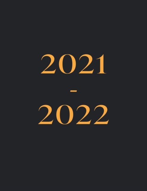 2021-2021 Diary: Week To View Academic Y