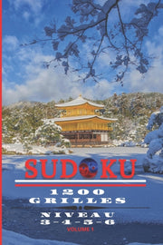 Sudoku 1200 Grilles , Niveau  3-4-5-6  ,