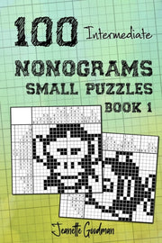 100 Intermediate Nonograms - Small Puzzl