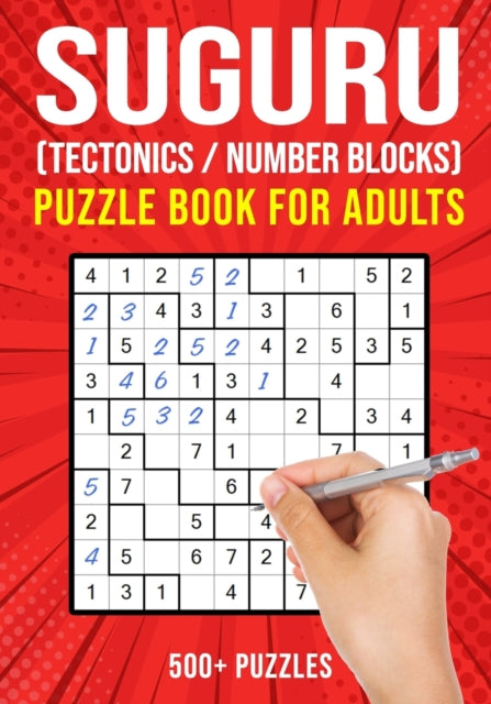 Suguru Puzzle Books For Adults: Tectonic