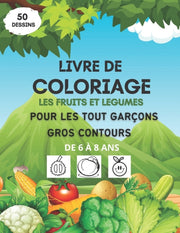 Livre De Coloriage Les Fruits Et L Gumes By Ghm, Soufiane