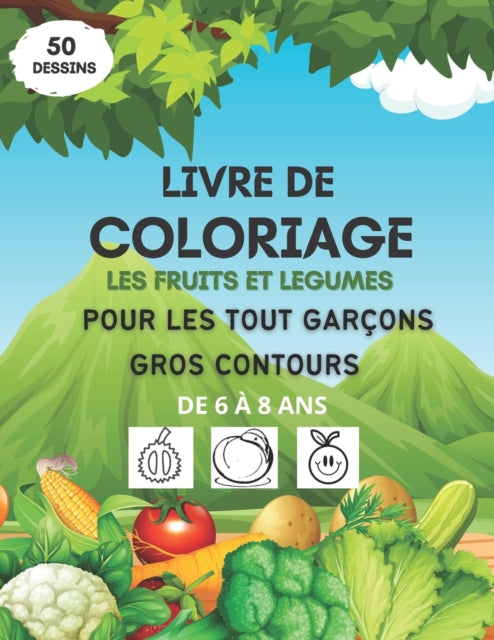 Livre De Coloriage Les Fruits Et L Gumes By Ghm, Soufiane