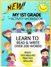 New 1st Grade Sight Words Activity Book: