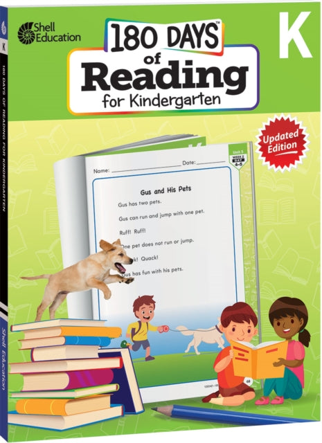 180 Days Of Reading For Kindergarten: Pe