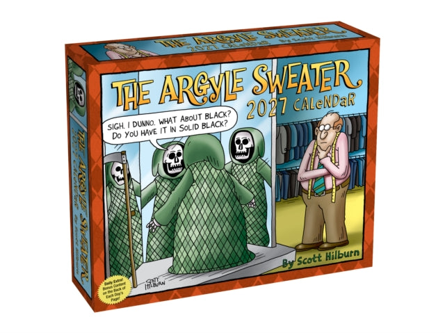 Argyle Sweater 2027 Daytoday Calendar By Hilburn, Scott