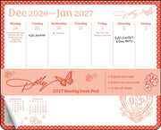 Dolly Parton 2027 Weekly Desk Pad Calend By Andrews Mcmeel Publi