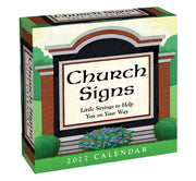 Church Signs 2027 Daytoday Calendar By Andrews Mcmeel Publi