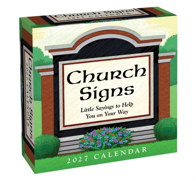 Church Signs 2027 Daytoday Calendar By Andrews Mcmeel Publi