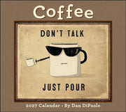 Coffee 2027 Deluxe Wall Calendar By Dipaolo, Dan
