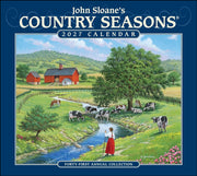 John Sloanes Country Seasons 2027 Deluxe By Sloane, John