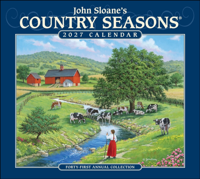John Sloanes Country Seasons 2027 Deluxe By Sloane, John