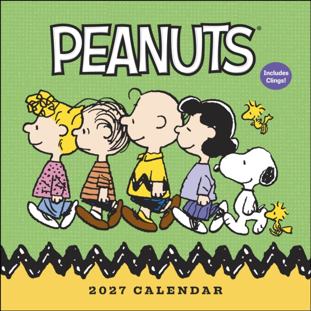 Peanuts 2027 Wall Calendar With Clings By Peanuts Worldwide Ll