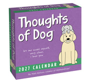 Thoughts Of Dog 2027 Daytoday Calendar By Nelson, Matt