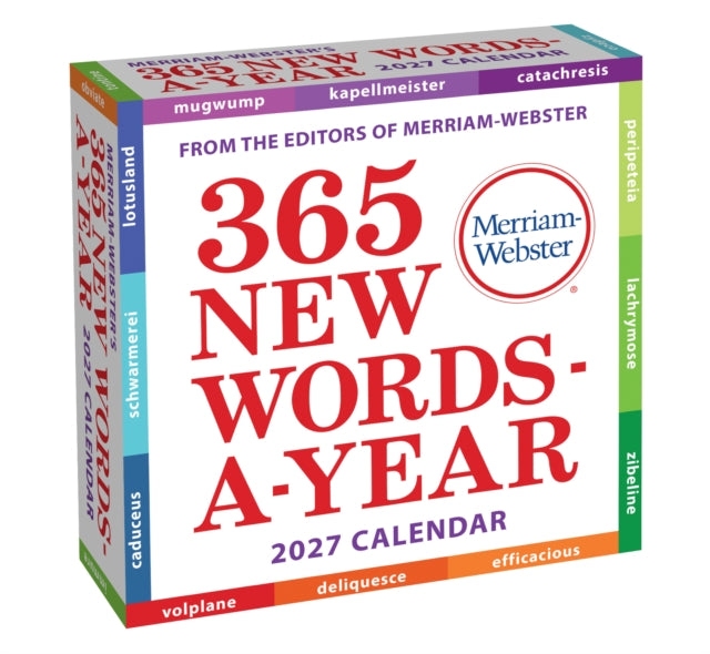 Merriamwebsters 365 New Wordsayear 2027 By Merriam-webster