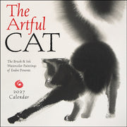 Artful Cat 2027 Wall Calendar By Penov C, Endre